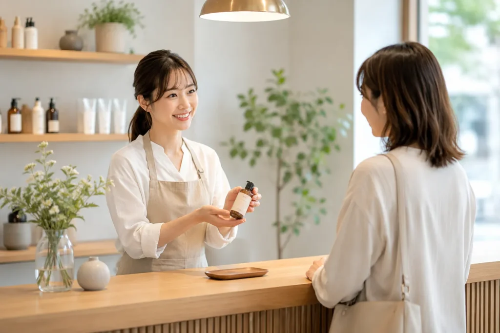 店舗の信頼感や安心感につながる