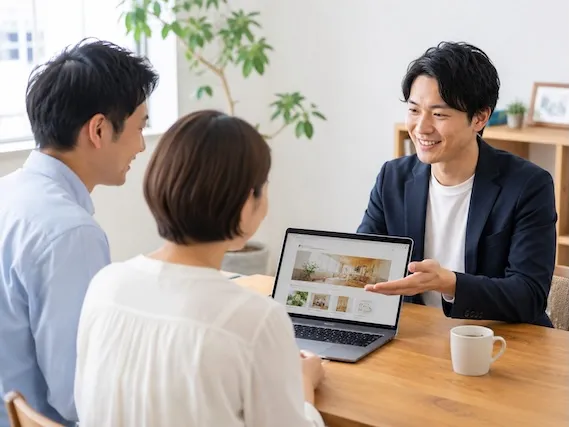 ホームページを制作された方にも丁寧に説明している