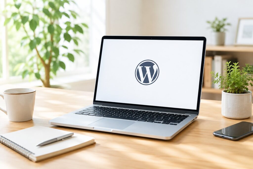 WordPressを使用することで、お知らせやブログ、制作実績などを公開後に更新しやすくなります。